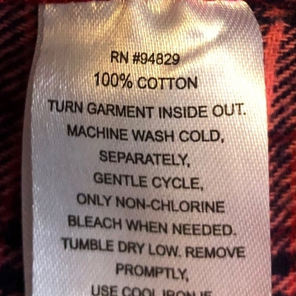 Derek HEART plaid/gold embellished button up  top - Picture 6 of 8